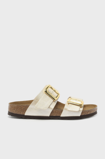 Birkenstock Sydney Cushion Çift Bantlı Bayan Terlik 1029492 BEJ - 1