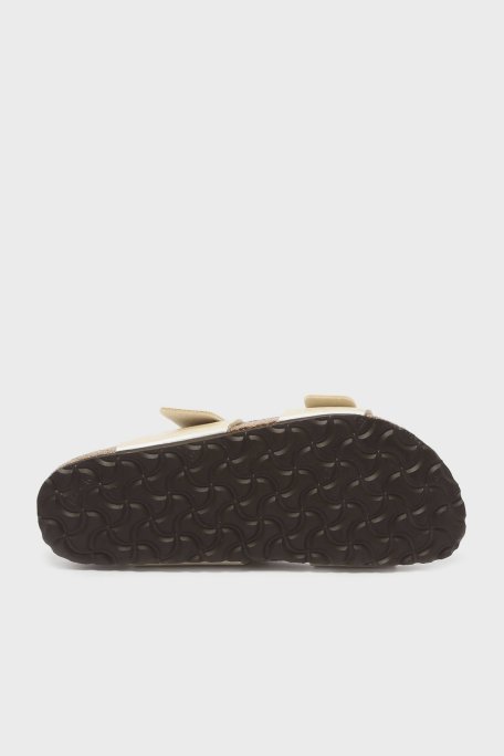 Birkenstock Sydney Cushion Çift Bantlı Bayan Terlik 1029492 BEJ - 5