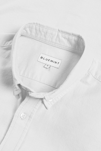 Bluemint Bm Oxford % 100 Pamuk Relaxed Fit Erkek Gömlek BM22002273MW 112 BEYAZ - 3