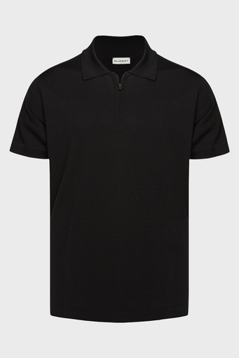 Bluemint Devon Fitted Örme Erkek Polo Yaka T Shirt BM24007214MS 111 SİYAH - 2