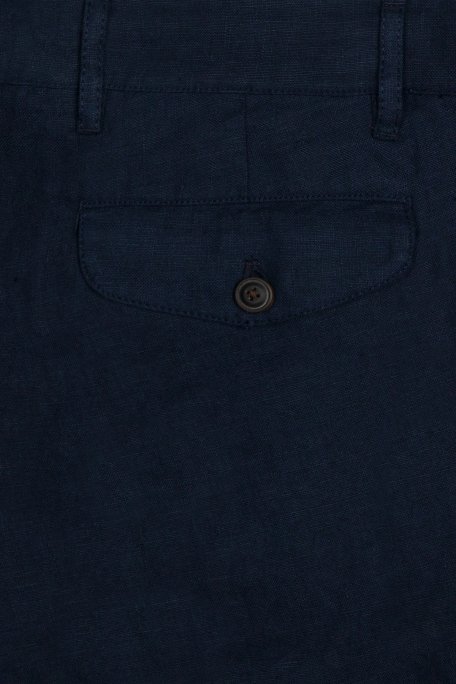 Bluemint Edmund Pamuklu Slim Fit Bermuda Erkek Short BM22004051MS 155 LACİVERT - 5