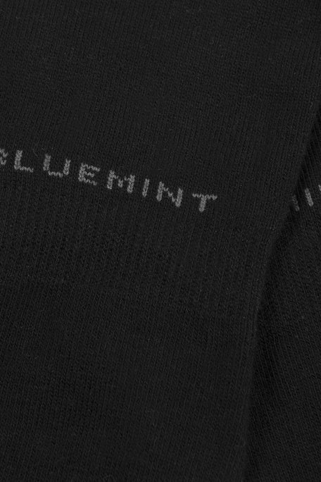 Bluemint Logolu Bambu Karışımlı Babet Erkek Çorap BM250234854A 111 SİYAH - 3