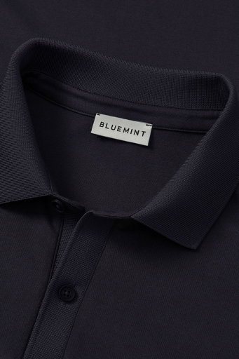 Bluemint Pamuklu Comfort Fit Düğmeli Erkek Polo Yaka T Shirt BM25007304MS 155 KOYU LACİVERT - 9