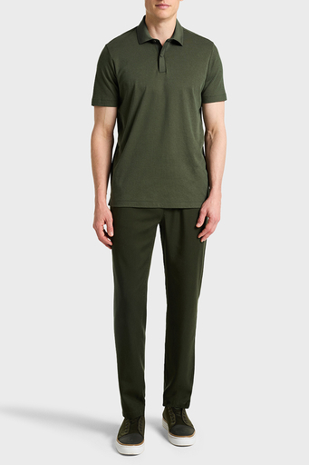 Bluemint Pamuklu Comfort Fit Düğmeli Erkek Polo Yaka T Shirt BM25007304MS 332 HAKİ - 2