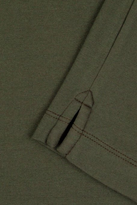 Bluemint Pamuklu Comfort Fit Düğmeli Erkek Polo Yaka T Shirt BM25007304MS 332 HAKİ - 4