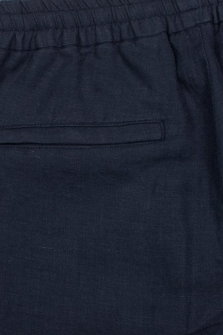 Bluemint Pamuklu Comfort Fit Lastikli Bel Daralan Paça Erkek Pantolon BM25009296MS 155 KOYU LACİVERT - 5