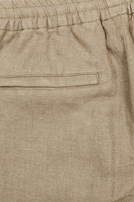 Bluemint Pamuklu Comfort Fit Lastikli Bel Daralan Paça Erkek Pantolon BM25009296MS 214 BEJ - 3