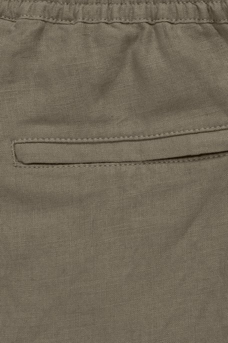 Bluemint Pamuklu Comfort Fit Lastikli Bel Daralan Paça Erkek Pantolon BM25009296MS 836 AÇIK HAKİ - 3