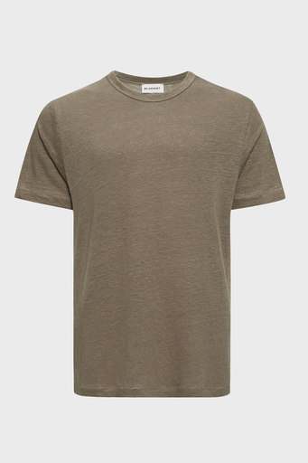 Bluemint Pamuklu Comfort Fit Sıfır Yaka Erkek T Shirt BM25001303MS 836 AÇIK HAKİ - 5