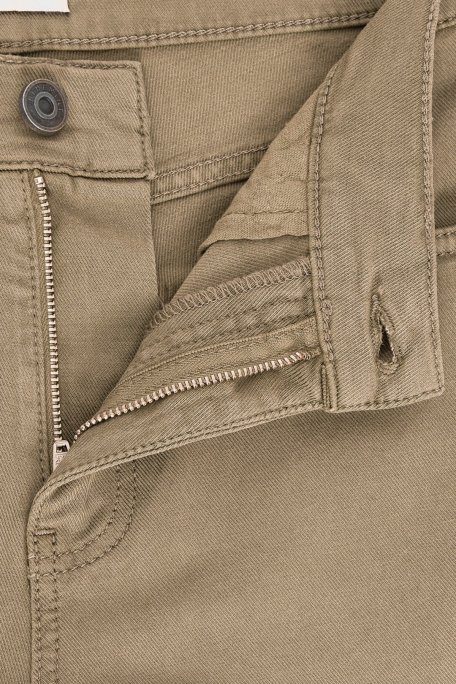 Bluemint Pamuklu Slim Fit Normal Bel Dar Paça Erkek Pantolon BM25009361MS 214 BEJ - 3