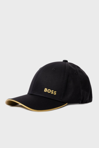 Boss % 100 Pamuk Logo Baskılı Erkek Şapka 50519219 711 SİYAH - 6