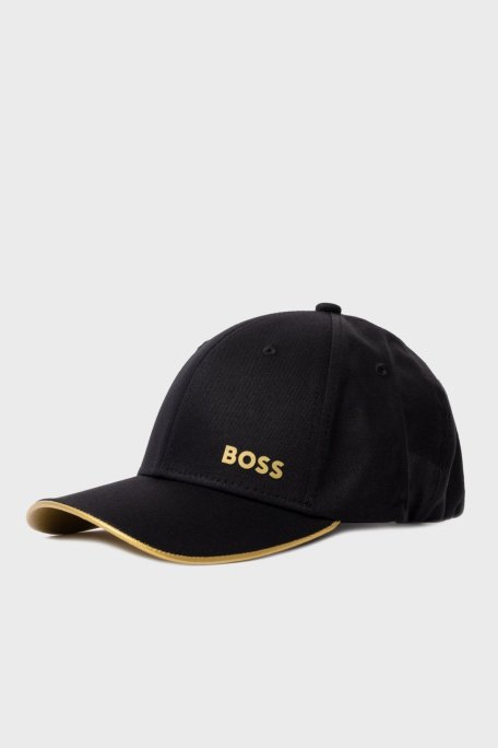 Boss % 100 Pamuk Logo Baskılı Erkek Şapka 50519219 711 SİYAH - 1