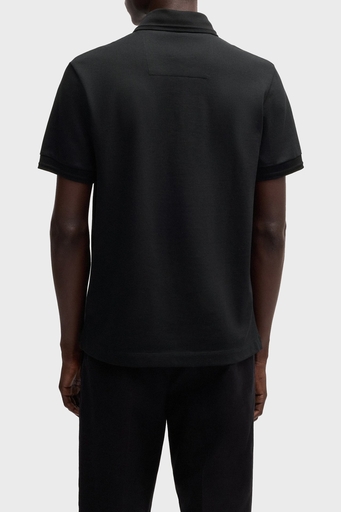 Boss % 100 Pamuk Regular Fit Logolu Erkek Polo Yaka T Shirt 50533355 001 SİYAH - 2