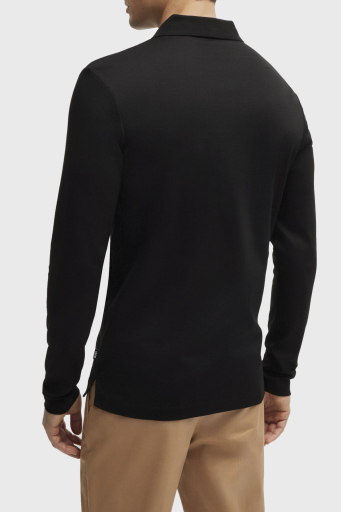 Boss % 100 Pamuk Regular Fit Merserize Erkek Polo Yaka Sweat 50485162 002 SİYAH - 10