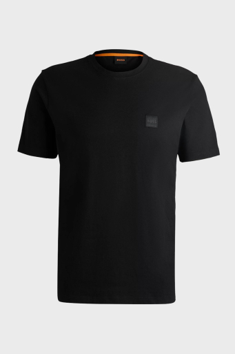 Boss % 100 Pamuk Relaxed Fit Bisiklet Yaka Erkek T Shirt 50508584 001 SİYAH - 10