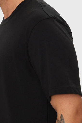 Boss % 100 Pamuklu Oversize Fit Erkek T Shirt 50519368 001 SİYAH - 5