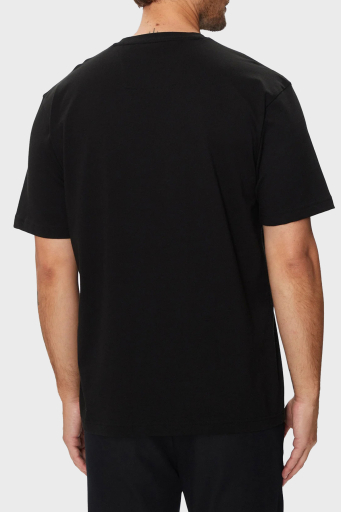 Boss % 100 Pamuklu Oversize Fit Erkek T Shirt 50519368 001 SİYAH - 7