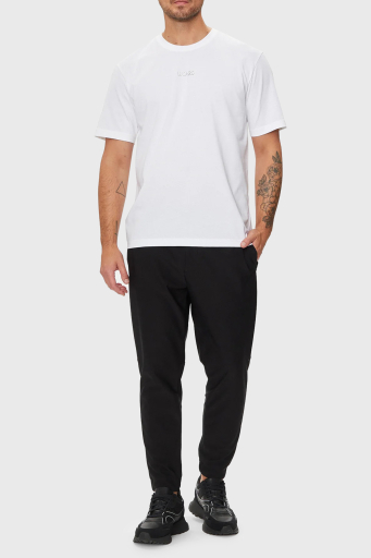 Boss % 100 Pamuklu Oversize Fit Erkek T Shirt 50519368 100 BEYAZ - 3