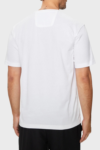 Boss % 100 Pamuklu Oversize Fit Erkek T Shirt 50519368 100 BEYAZ - 7