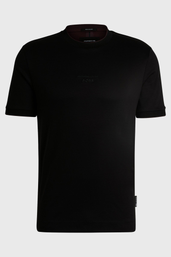 Boss % 100 Pamuklu Regular Fit Bisiklet Yaka Erkek T Shirt 50518631 001 SİYAH - 5