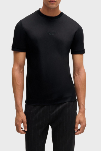 Boss % 100 Pamuklu Regular Fit Bisiklet Yaka Erkek T Shirt 50518631 001 SİYAH - 6