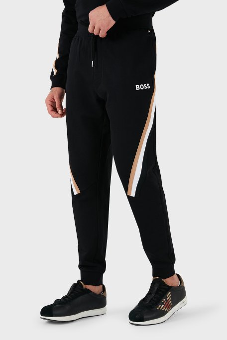 Boss % 100 Pamuklu Regular Fit Erkek Eşofman Takımı 50521885 001 SİYAH - 4