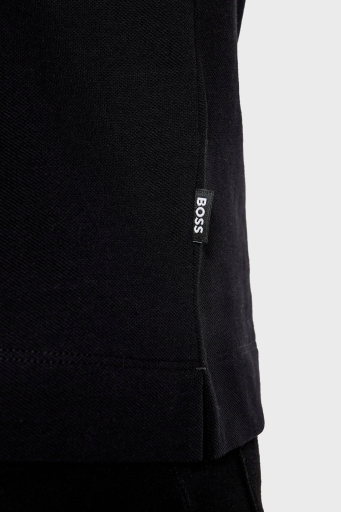 Boss % 100 Pamuklu Regular Fit Erkek Polo Yaka T Shirt 50518753 001 SİYAH - 5