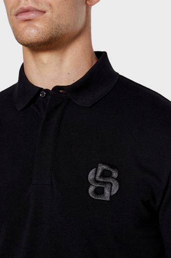 Boss % 100 Pamuklu Regular Fit Erkek Polo Yaka T Shirt 50518753 001 SİYAH - 8