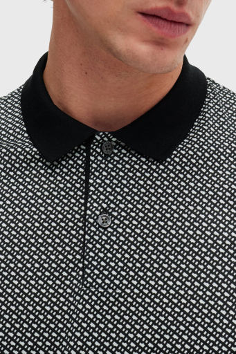 Boss % 100 Pamuklu Regular Fit Erkek Polo Yaka T Shirt 50518877 001 SİYAH - 2