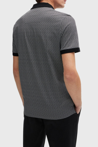 Boss % 100 Pamuklu Regular Fit Erkek Polo Yaka T Shirt 50518877 001 SİYAH - 4