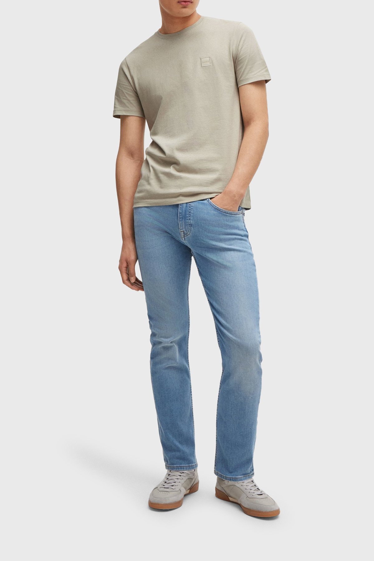 Tシャツ・カットソー BOSS Men T-shirt Beige 50508584 271 BOSS Light Beige Tales S/s T Shirt | Hurleys