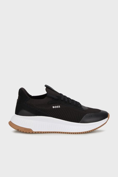 Boss Bağcıklı Sneaker Erkek Ayakkabı 50523113 014 SİYAH - 1