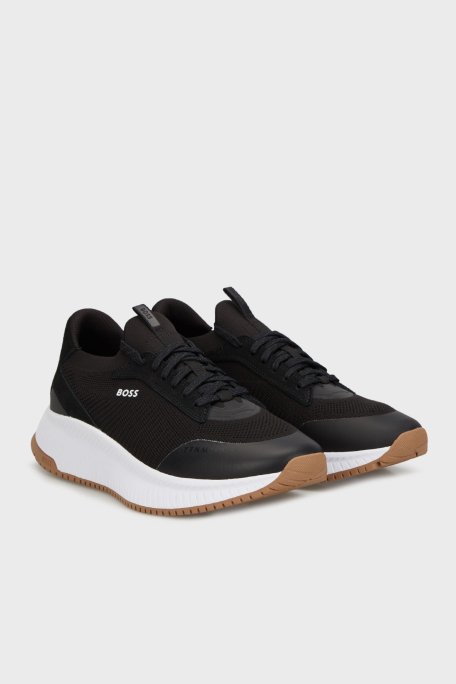 Boss Bağcıklı Sneaker Erkek Ayakkabı 50523113 014 SİYAH - 3