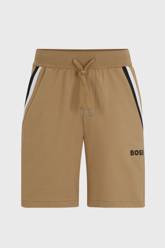 Boss Belden Bağlamalı Pamuklu Regular Fit Cepli Erkek Short 50516134 260 KAHVE - 10