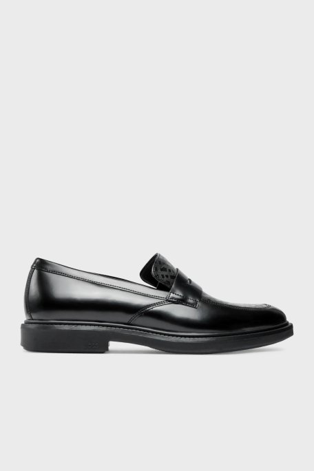 Boss Deri Loafer Erkek Ayakkabı 50523282 001 SİYAH - 1