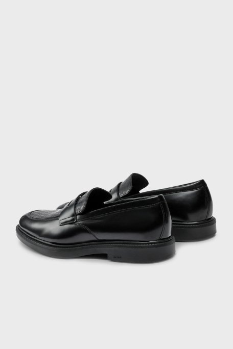 Boss Deri Loafer Erkek Ayakkabı 50523282 001 SİYAH - 3