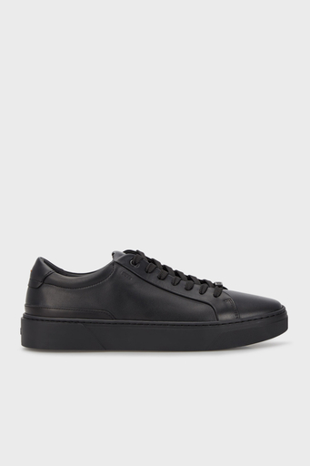 Boss Deri Sneaker Erkek Ayakkabı 50492811 001 SİYAH - 1