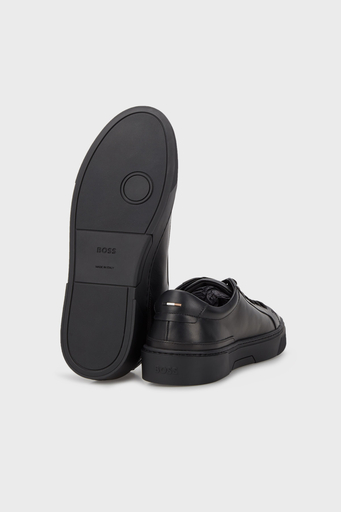 Boss Deri Sneaker Erkek Ayakkabı 50492811 001 SİYAH - 4