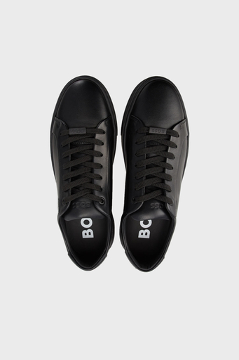 Boss Deri Sneaker Erkek Ayakkabı 50492811 001 SİYAH - 5