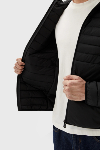 Boss Dolgulu Regular Fit Kapüşonlu Erkek Mont 50514761 001 SİYAH - 8