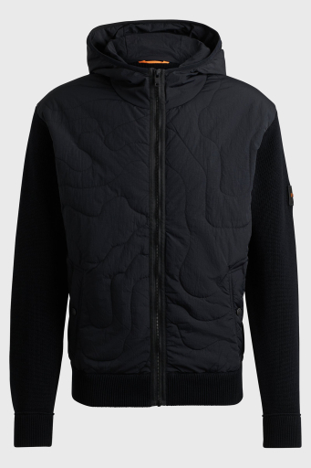 Boss Dolgulu Regular Fit Kapüşonlu Erkek Mont 50516886 001 SİYAH - 5
