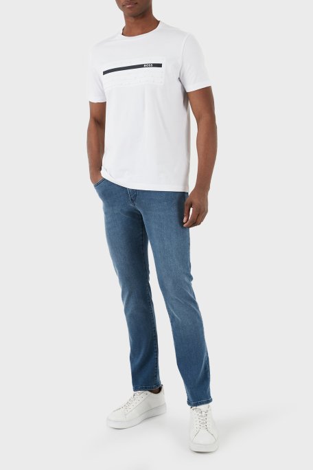 Boss Düşük Bel Slim Fit Dar Paça Jeans Erkek Kot Pantolon 50509006 424 MAVİ - 1