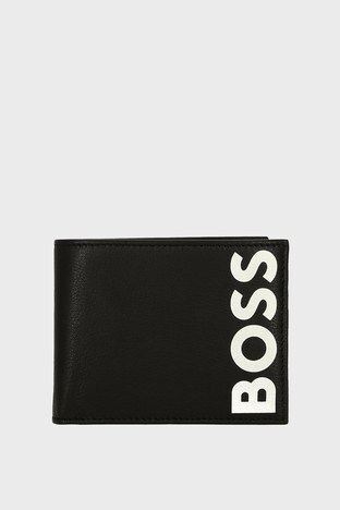 Boss - Boss Hakiki Deri Erkek Cüzdan 50470778 002 SİYAH