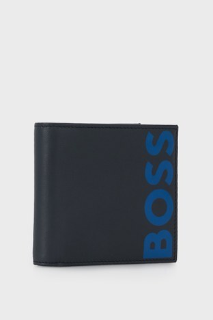 Boss - Boss Hakiki Deri Erkek Cüzdan 50470796 419 LACİVERT (1)