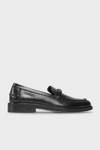 Boss Hakiki Deri Loafer Erkek Ayakkabı 50512661 001 SİYAH - 1