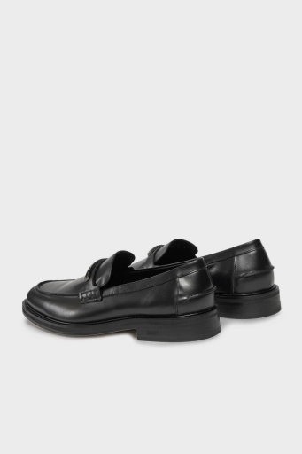 Boss Hakiki Deri Loafer Erkek Ayakkabı 50512661 001 SİYAH - 3