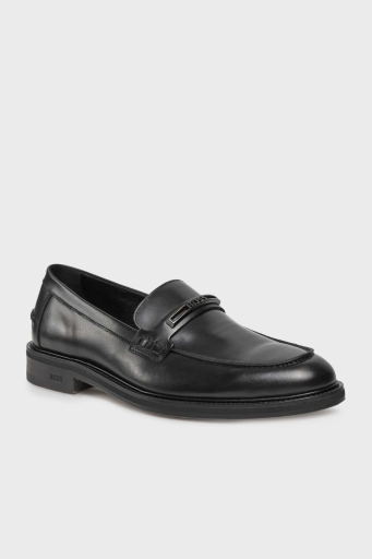 Boss Hakiki Deri Loafer Erkek Ayakkabı 50512661 001 SİYAH - 6