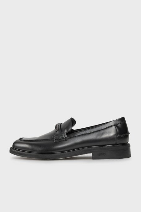 Boss Hakiki Deri Loafer Erkek Ayakkabı 50512661 001 SİYAH - 2