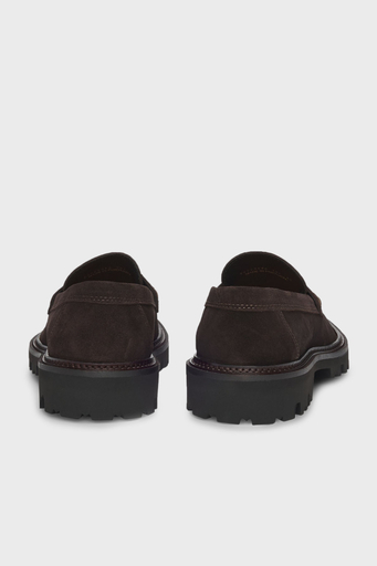 Boss Hakiki Deri Loafer Erkek Ayakkabı 50523080 201 KAHVE - 4