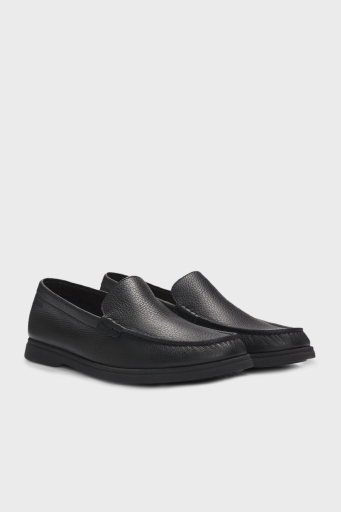 Boss Hakiki Deri Loafer Erkek Ayakkabı 50536173 005 SİYAH - 8